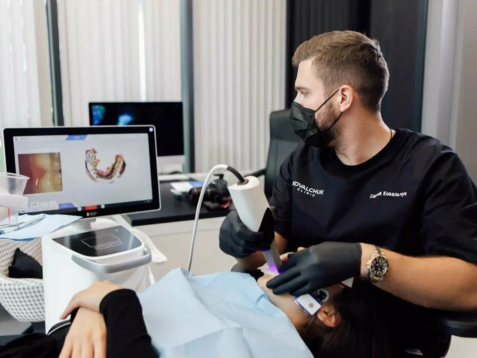 Рециркулятор Milerd DZR-1 PRO в кабинете Kovalchuk Clinic — фото 3