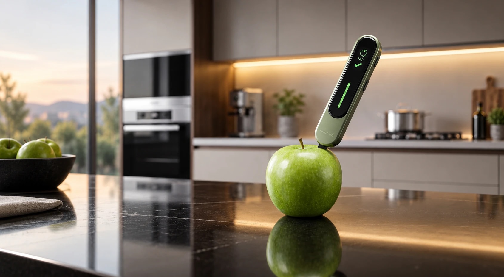 Измеритель качества продуктов питания и воды Milerd EcoTracker