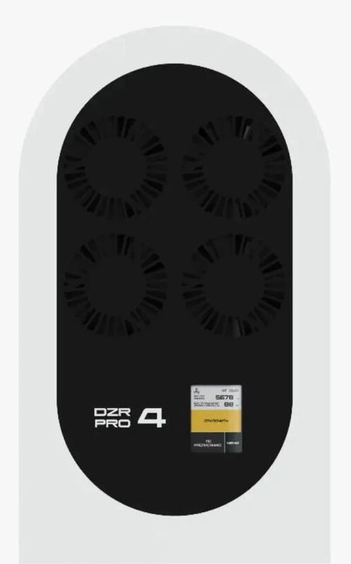 Панель управления Milerd DZR-4 PRO крупным планом